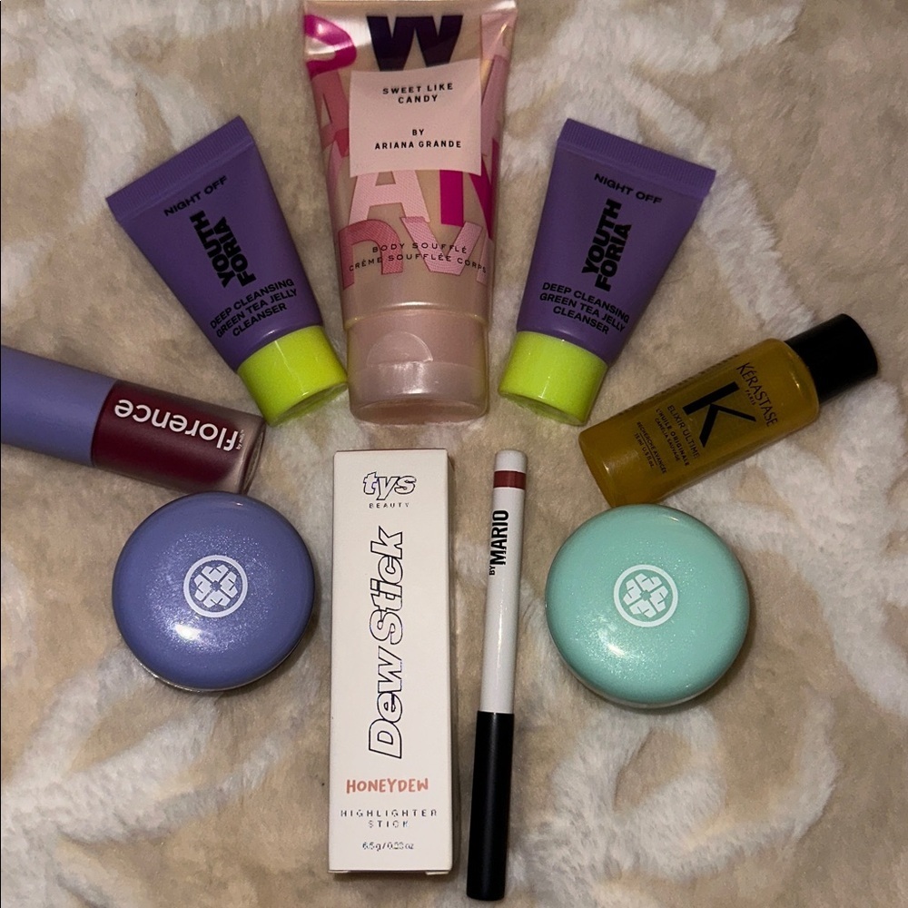 Beauty Bundle - Youthforia, TYS, Tatcha, Kerastase, Ariana Grande - NEW
